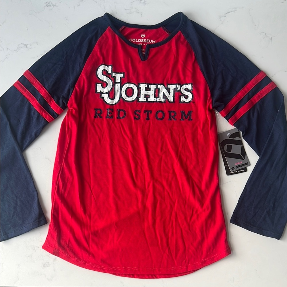 ⭐️(3/$25) NWT Colosseum St. John's Red Storm Long Sleeve Shirt